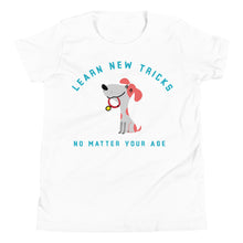 Load image into Gallery viewer, Kid's Learn New Tricks...Youth Short Sleeve T-Shirt