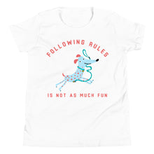 Load image into Gallery viewer, Kid's Following The Rules...Youth Short Sleeve T-Shirt