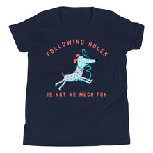Load image into Gallery viewer, Kid's Following The Rules...Youth Short Sleeve T-Shirt