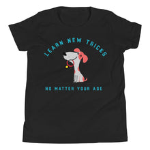 Load image into Gallery viewer, Kid's Learn New Tricks...Youth Short Sleeve T-Shirt