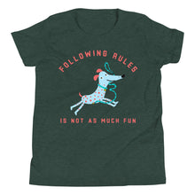 Load image into Gallery viewer, Kid's Following The Rules...Youth Short Sleeve T-Shirt