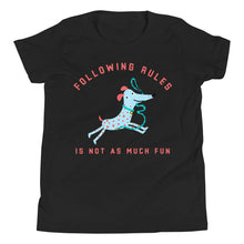 Load image into Gallery viewer, Kid's Following The Rules...Youth Short Sleeve T-Shirt