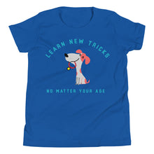 Load image into Gallery viewer, Kid's Learn New Tricks...Youth Short Sleeve T-Shirt
