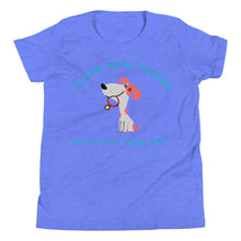 Load image into Gallery viewer, Kid's Learn New Tricks...Youth Short Sleeve T-Shirt