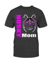 Load image into Gallery viewer, Husky Mom with glasses Bella + Canvas Unisex T-Shirt