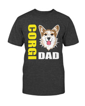 Load image into Gallery viewer, Corgi Dad Bella + Canvas Unisex T-Shirt