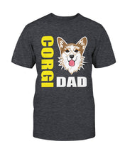 Load image into Gallery viewer, Corgi Dad Bella + Canvas Unisex T-Shirt