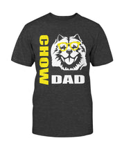 Load image into Gallery viewer, Chow with Glasses Dog Dad Unisex T-Shirt