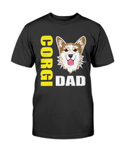 Load image into Gallery viewer, Corgi Dad Bella + Canvas Unisex T-Shirt