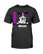 Load image into Gallery viewer, Jack Russell Mom with glasses Bella + Canvas Unisex T-Shirt