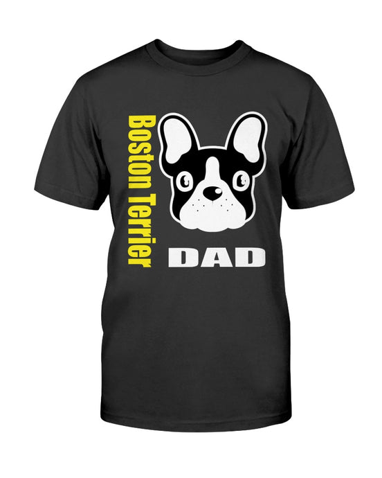 Boston Terrier Dog Dad Unisex T-Shirt