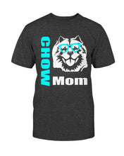 Load image into Gallery viewer, Chow with Glasses Dog Mom Unisex T-Shirt