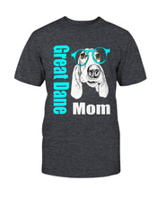 Load image into Gallery viewer, Great Dane Mom with glasses Bella + Canvas Unisex T-Shirt