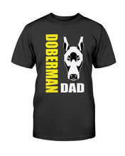 Load image into Gallery viewer, Doberman Dad Bella + Canvas Unisex T-Shirt