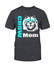 Load image into Gallery viewer, Chow with Glasses Dog Mom Unisex T-Shirt