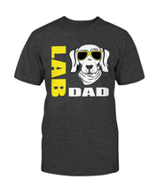 Load image into Gallery viewer, Lab Dad with glasses Bella + Canvas Unisex T-Shirt