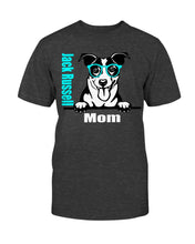Load image into Gallery viewer, Jack Russell Mom with glasses Bella + Canvas Unisex T-Shirt