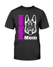 Load image into Gallery viewer, German Shepherd Mom with glasses Bella + Canvas Unisex T-Shirt