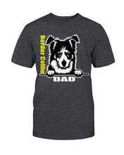 Load image into Gallery viewer, Border Collie Dog Dad Unisex T-Shirt