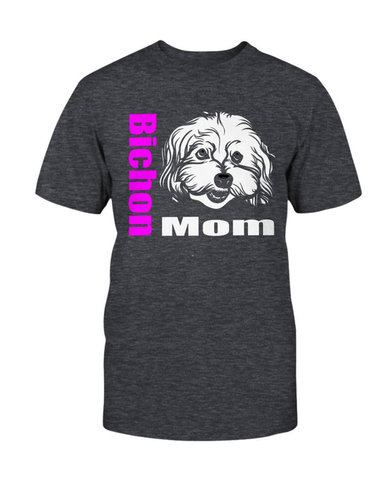 Bichon Dog Mom Unisex T-Shirt