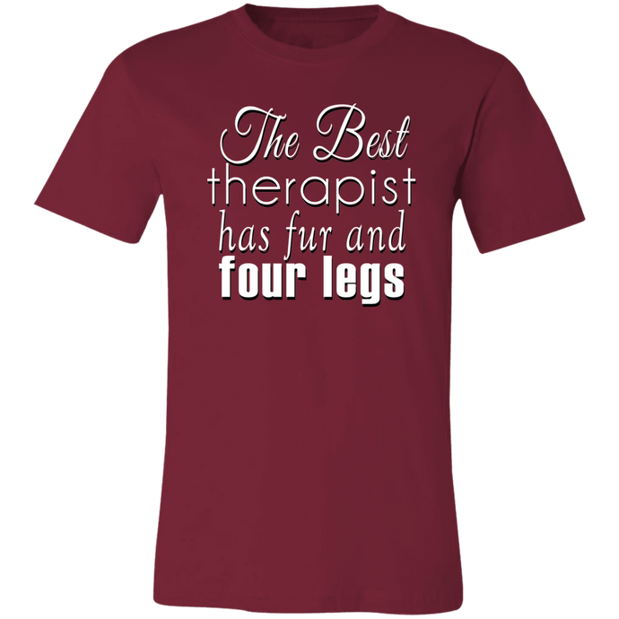 The Best Therapist Bella + Canvas Unisex Jersey Short-Sleeve T-Shirt