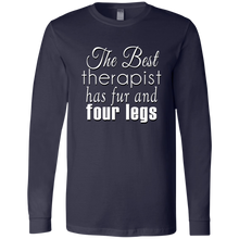 Load image into Gallery viewer, The Best Therapist Bella + Canvas Men&#39;s Jersey LS T-Shirt