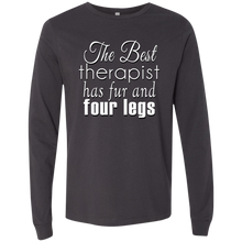 Load image into Gallery viewer, The Best Therapist Bella + Canvas Men&#39;s Jersey LS T-Shirt