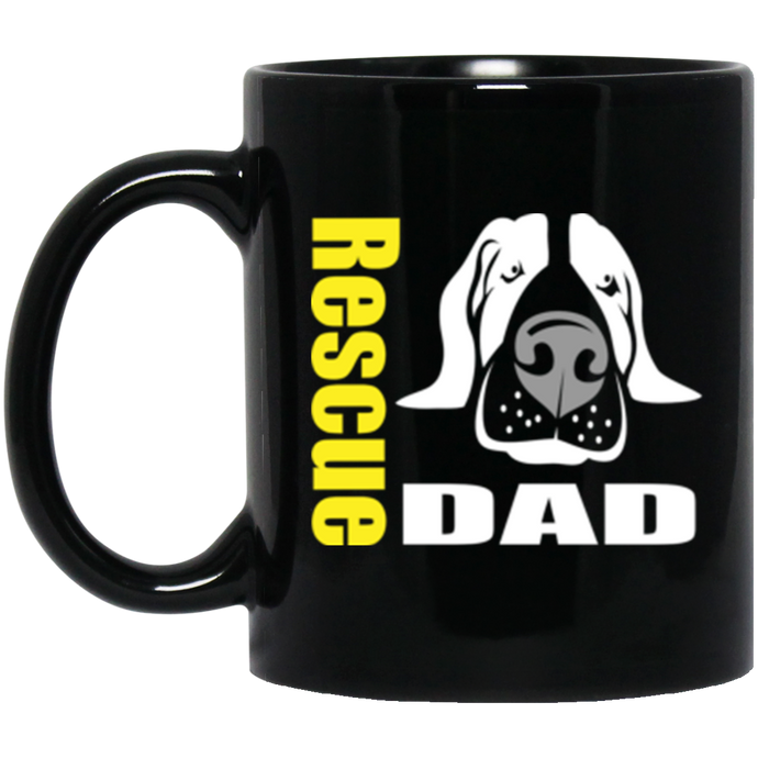 Rescue Dad 11 oz. Black Mug