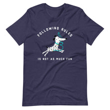 Load image into Gallery viewer, &quot;Falling Rules Is Not As Much Fun&quot; Short-Sleeve Unisex T-Shirt