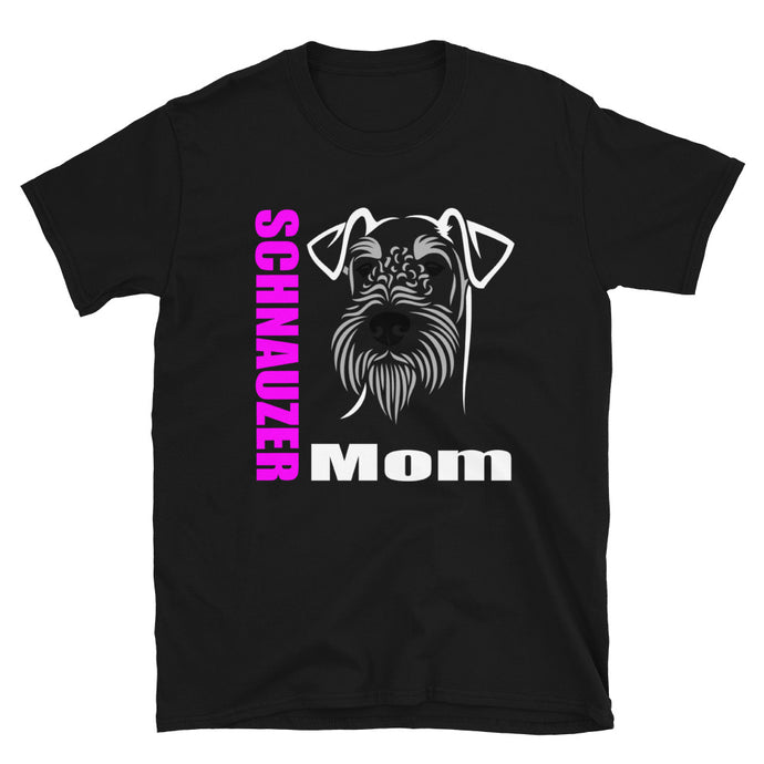 Schnauzer Mom Short-Sleeve Unisex T-Shirt