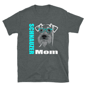 Schnauzer Mom Short-Sleeve Unisex T-Shirt