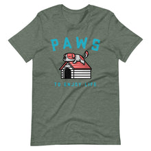 Load image into Gallery viewer, &quot;PAWS To Enjoy Life&quot; Short-Sleeve Unisex T-Shirt