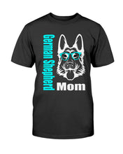 Load image into Gallery viewer, German Shepherd Mom with glasses Bella + Canvas Unisex T-Shirt