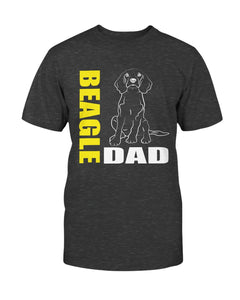 Beagle Dog Dad Unisex T-Shirt