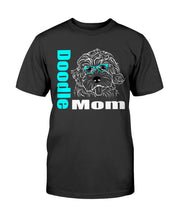 Load image into Gallery viewer, Doodle Mom with glasses Bella + Canvas Unisex T-Shirt