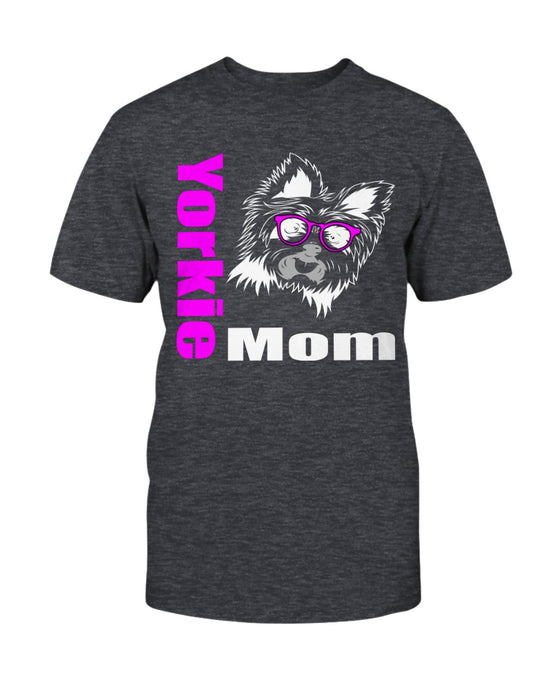 Yorkie Mom Bella + Canvas Unisex T-Shirt