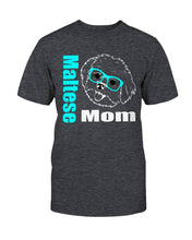 Load image into Gallery viewer, Maltese Mom with glasses Bella + Canvas Unisex T-Shirt