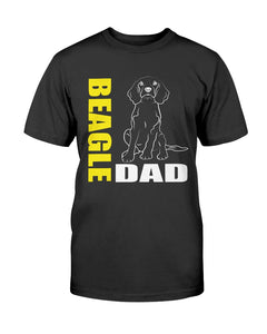 Beagle Dog Dad Unisex T-Shirt