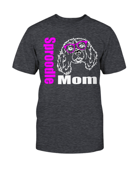 Sproodle Mom  with glasses Bella + Canvas Unisex T-Shirt
