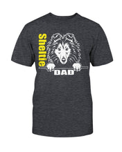 Load image into Gallery viewer, Sheltie Dad Bella + Canvas Unisex T-Shirt