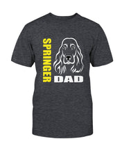 Load image into Gallery viewer, Springer Dad Bella + Canvas Unisex T-Shirt