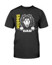 Load image into Gallery viewer, Sheltie Dad Bella + Canvas Unisex T-Shirt